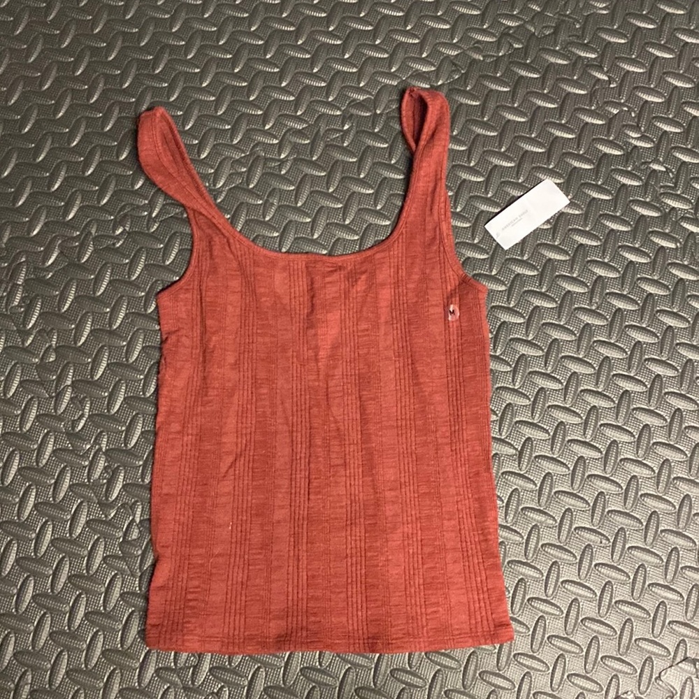 NWT American Eagle Cropped Ribbed Tank size M